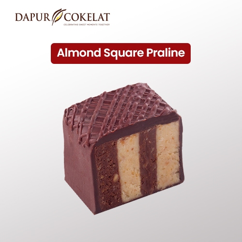 

DAPUR COKELAT - Almond Square Praline | Cemilan Cokelat Favorit