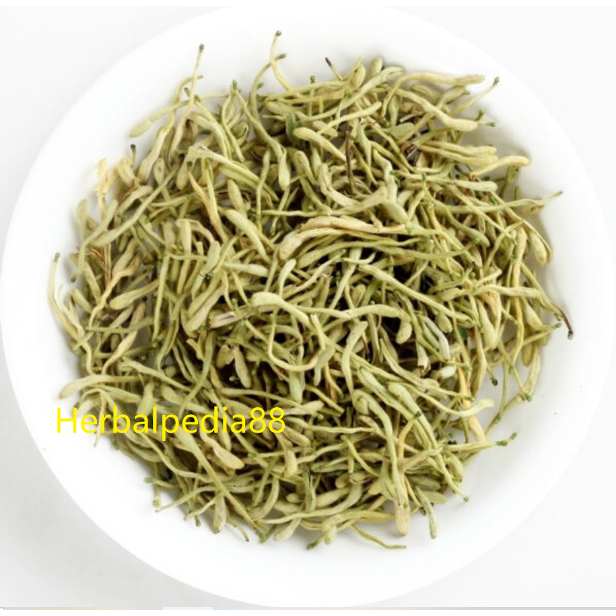 

Teh bunga honeySuckle Premium / Jin Yin Hua Flower Tea/ Kim Gun Hue 500gram