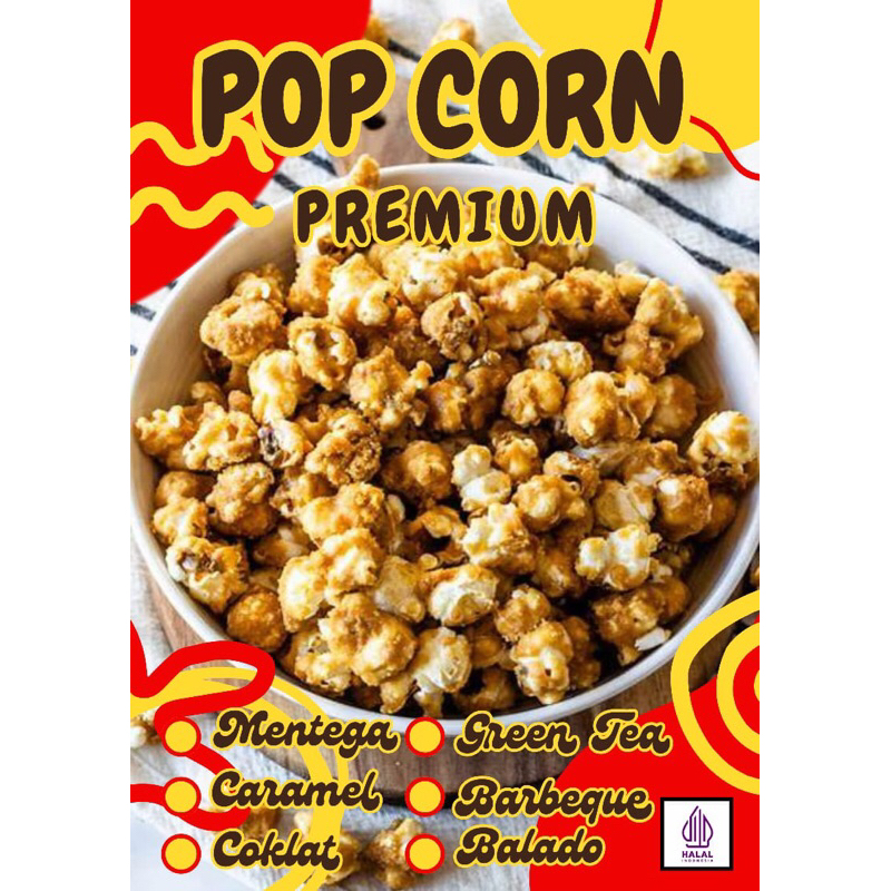 

POP CORN ENAK KUALITAS BIOSKOP 75 gram - 250 gram terbaru termurah terlaris