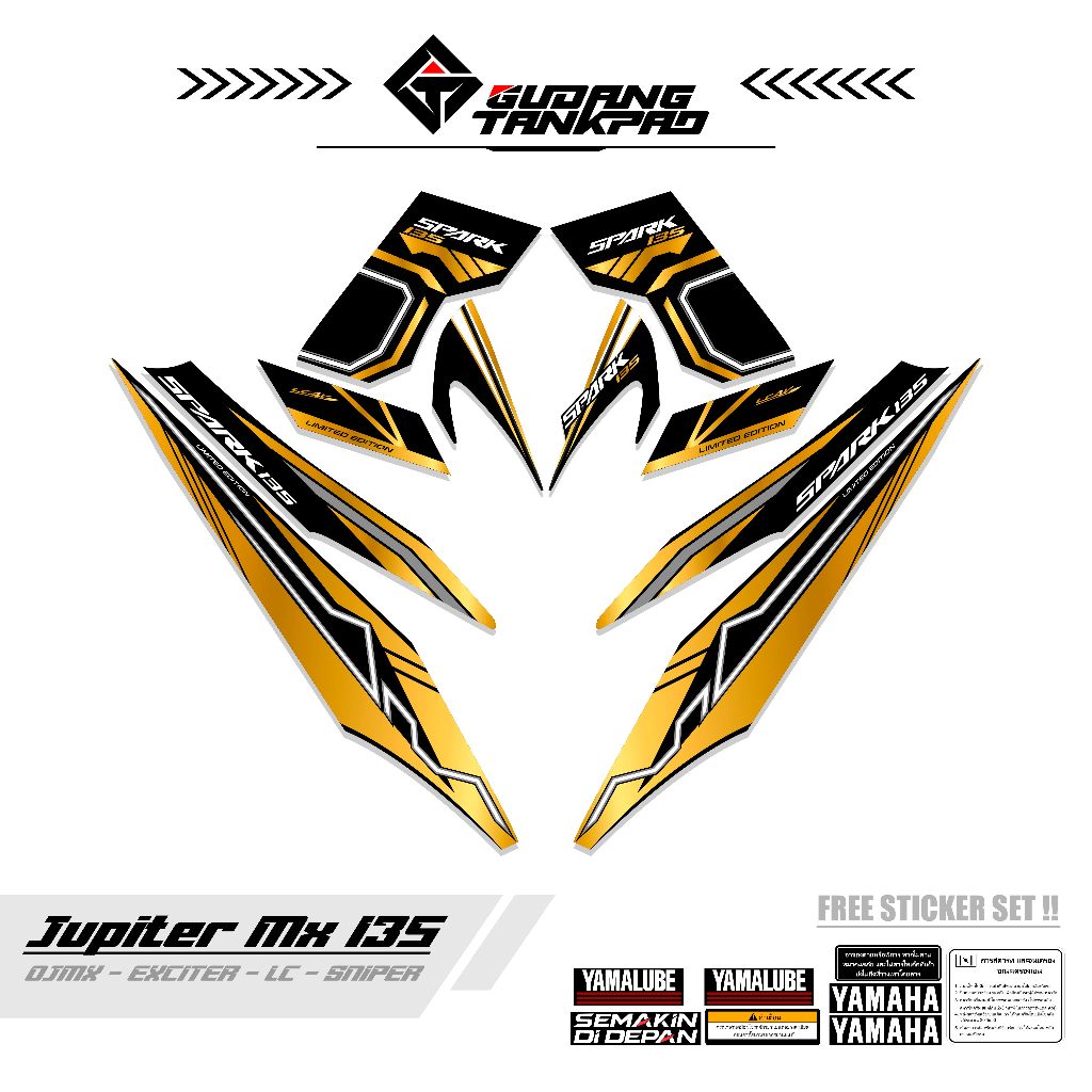 STRIPING MOTOR YAMAHA JUPITER MX OLD 135 / MTF 24 / STIKER STRIPING MX LAMA 135 / STRIPING MX OLD 13
