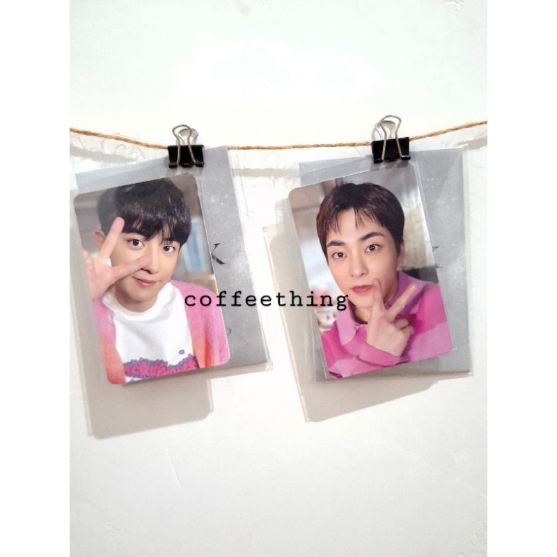 PC EXO CHANYEOL XIUMIN 11TH ANNIVERSARY FORTUNE CARD