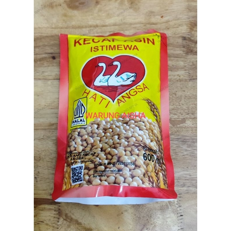 

Bumbu Masak Kecap Asin Cap Hati Angsa 600 ml