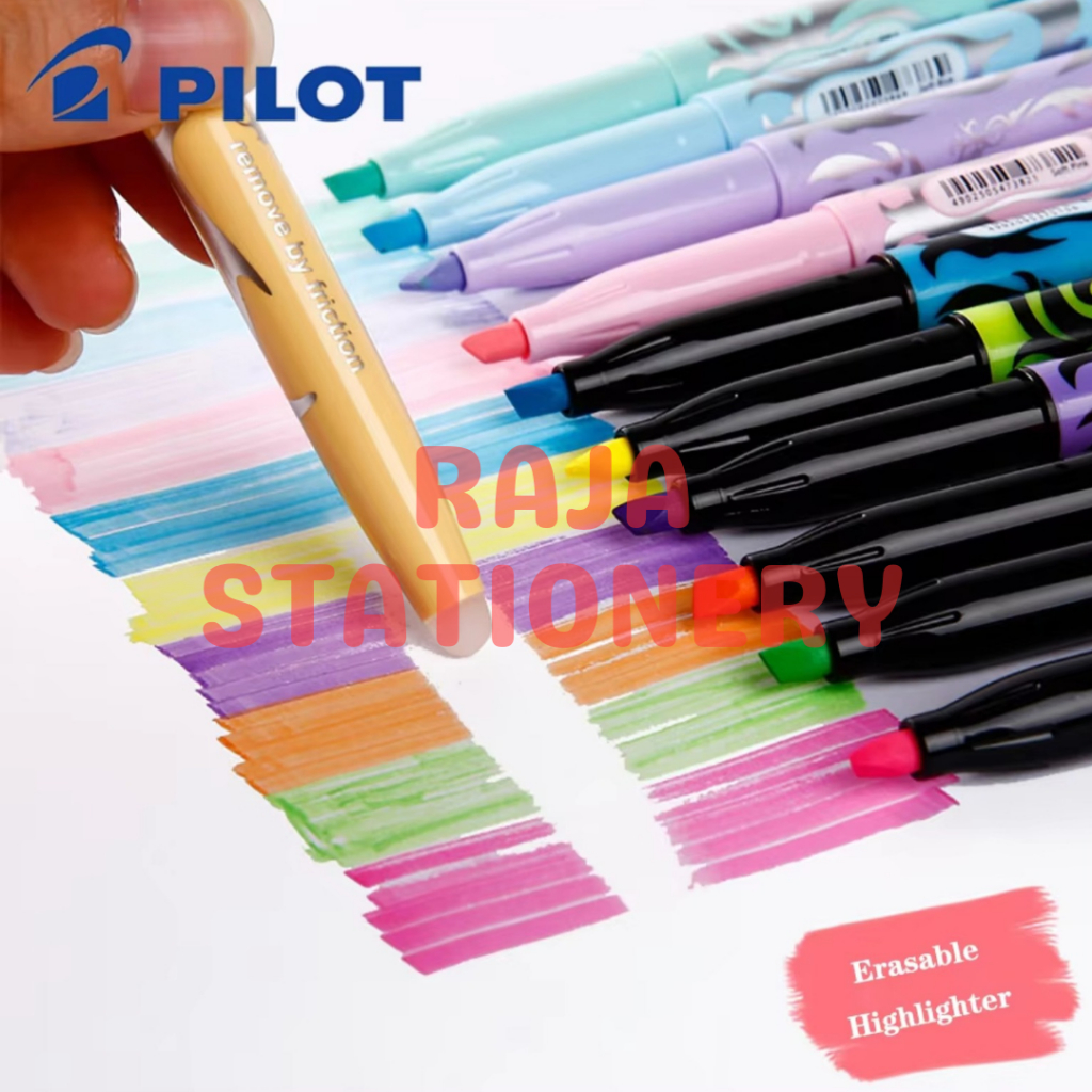 

Pilot Frixion Light ERASABLE Highlighter / Penanda Warna Pilot Frixion Light BISA DIHAPUS SW-FL