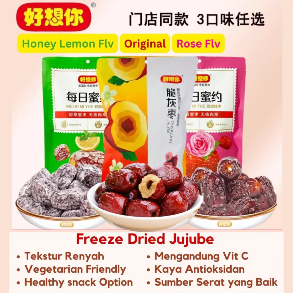 

Jujube Freeze Dried Crispy Fruit Buah Jujube Kering - Snack Import