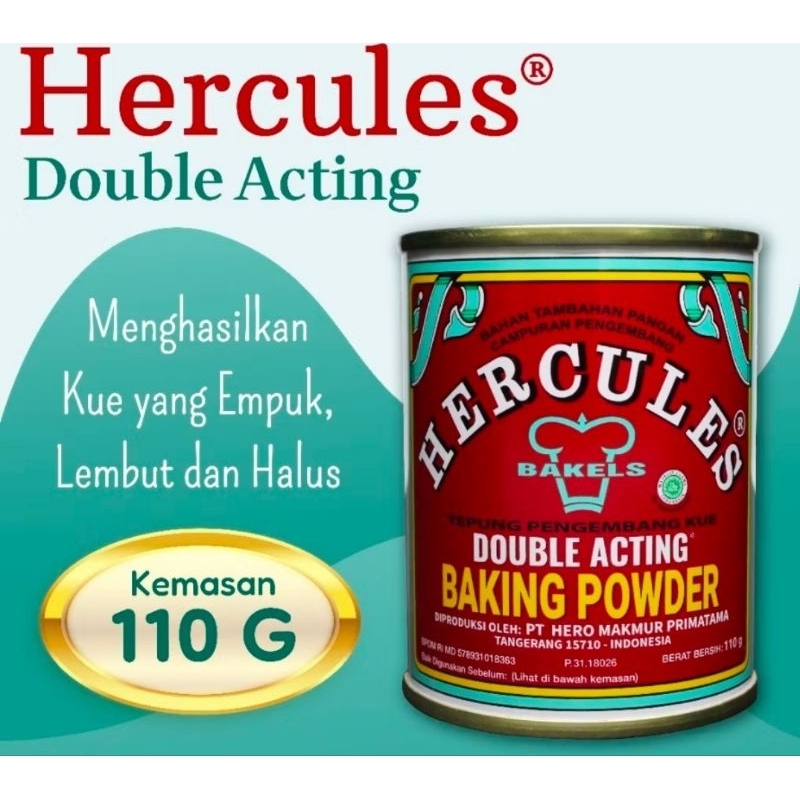

Hercules Baking Powder Double Acting 110 g