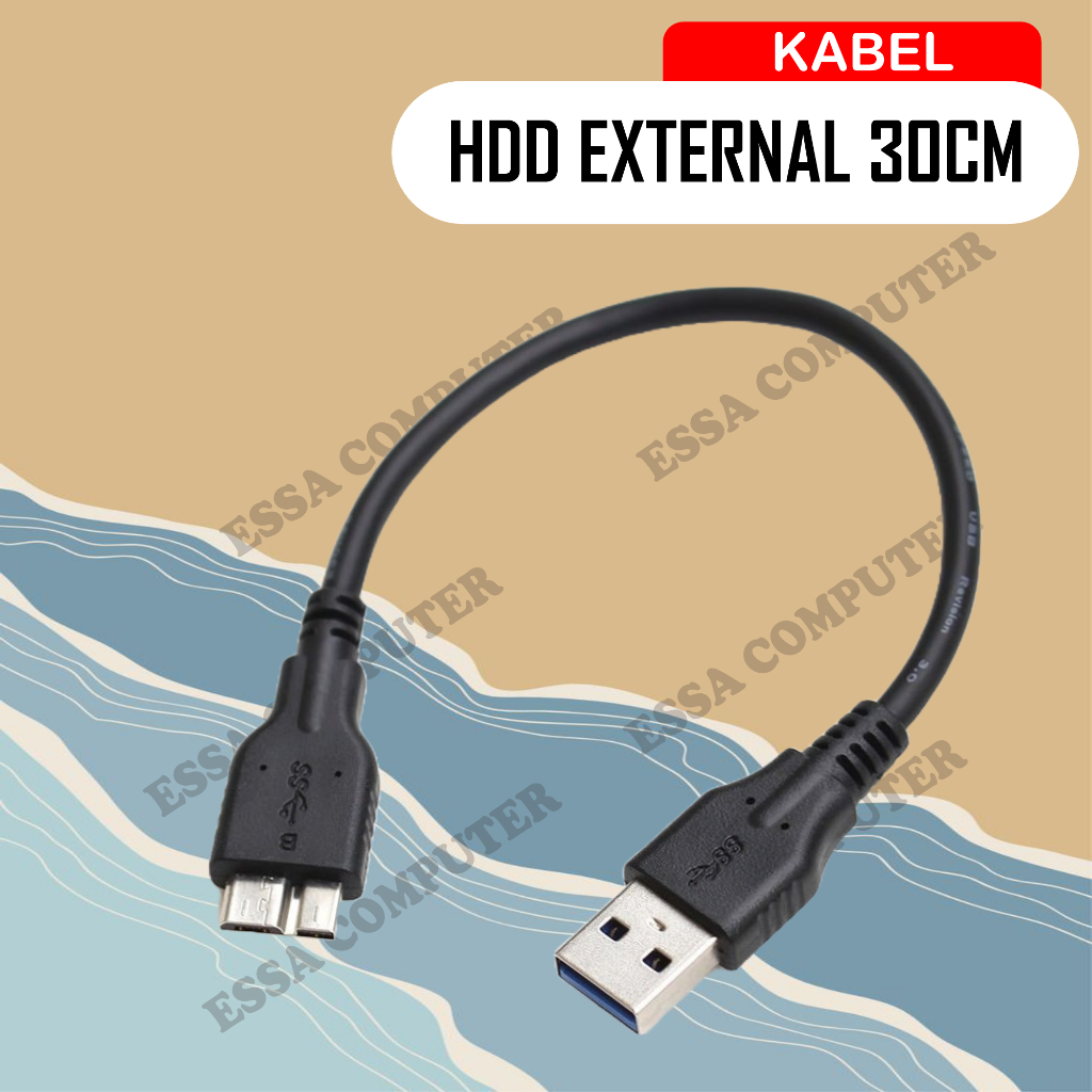 KABEL DATA HARDISK EKSTERNAL / EXTERNAL USB 3.0 UNTUK HDD EXTERNAL