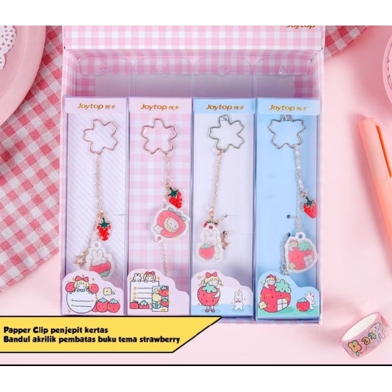 

Pembatas Buku Bookmark Penjepit Buku Paper Clip