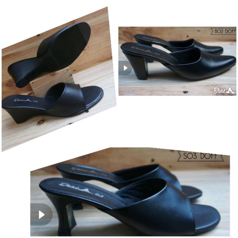 KODE Y46Z sandal sepatu selop slop psr terbuka tertutup persit pia ikkt jala bhayangkari