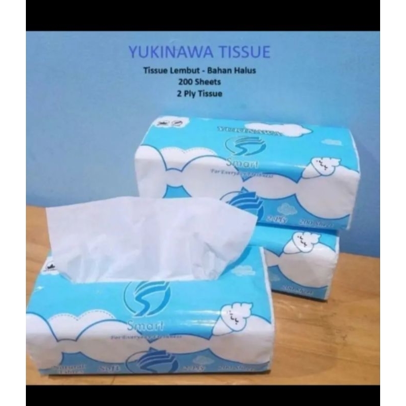 Tissue yukinawa 200sheet