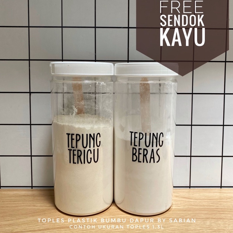 Banting harga Toples Plastik Bumbu Dapur  Toples Bumbu  Toples Dapur Toples kue Tempat bumbu
