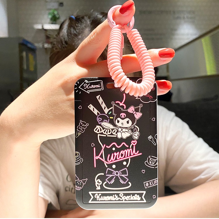 

Gantungan Kartu dengan Tali Pegas Kartun Tempat ID Pelindung Pemegang Kartu Gantungan Kunci Tali Kartu Sekolah