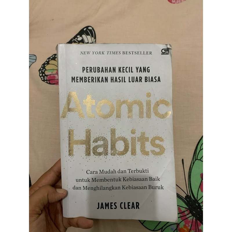 PRELOVED BUKU ATOMIC HABITS - JAMES CLEAR