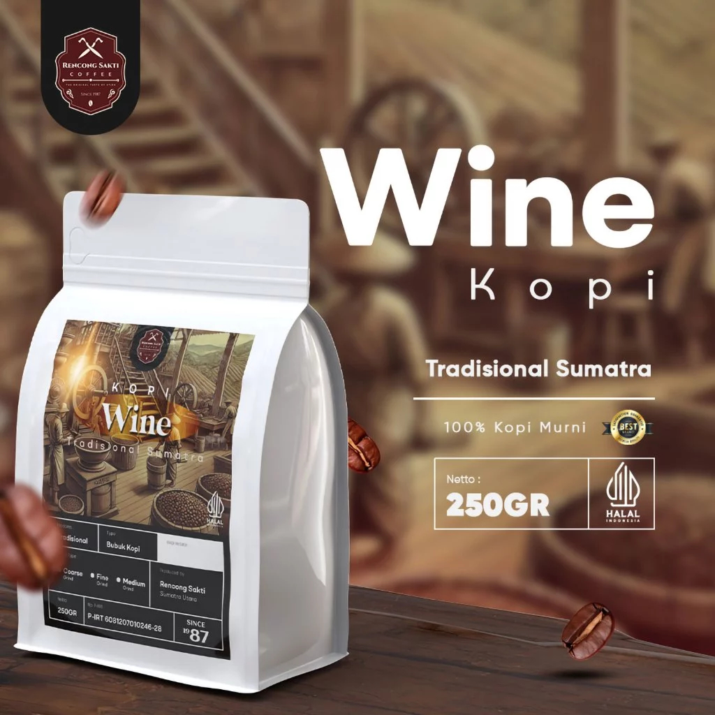 

KOPI WINE ARABICA Gayo Grade No.1 Premium Coffee