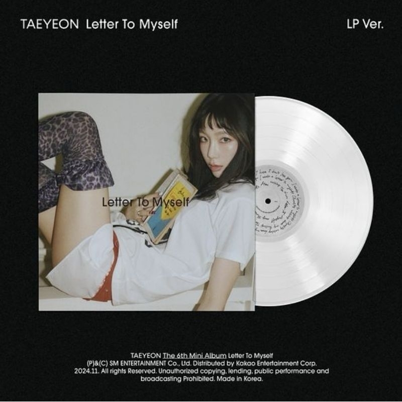 [PO] TAEYEON - 6th Mini Album [Letter To Myself] (LP Ver.) / ALBUM TAEYEON