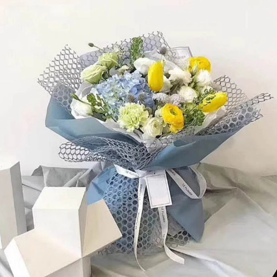 

Kertas Bunga Buket Roll Besar Korea Polynet Pembungkus Kado Bouquet Cantik Hias 50x450CM 1 Roll