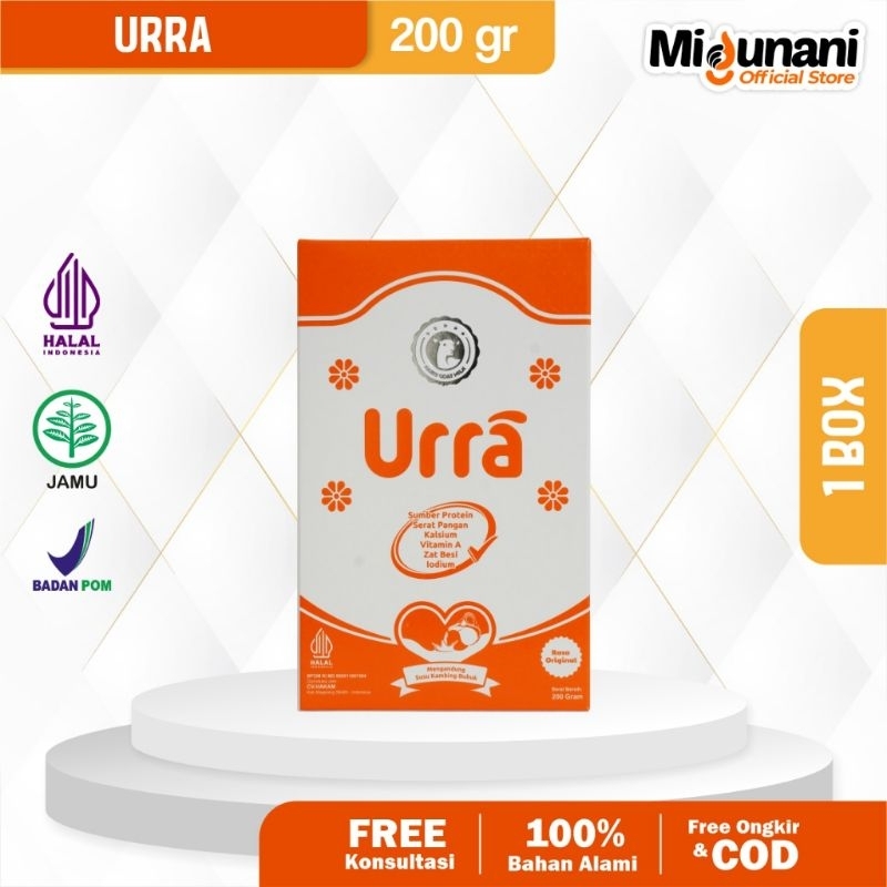 

Urra - Susu Kambing Saneen Penambah Berat Badan Anak 200gr
