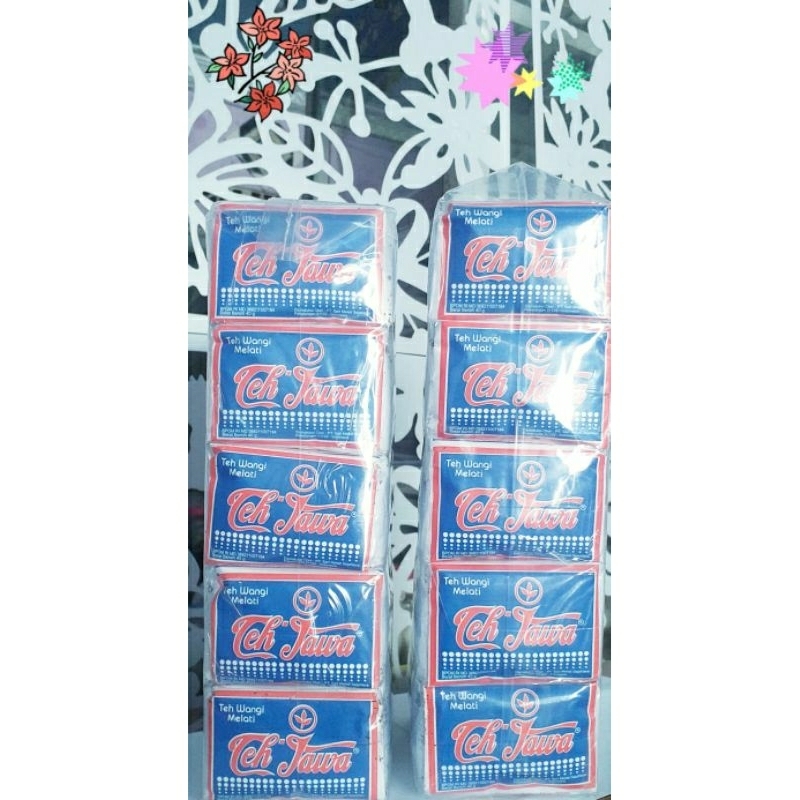 

TEH JAWA BIRU 40 gram Teh Wangi Melati ( 1 pack isi 10 pcs )