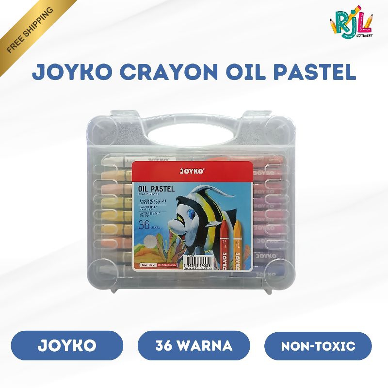 

Joyko Crayon Oil Pastel | 36 Warna | Non Toxic