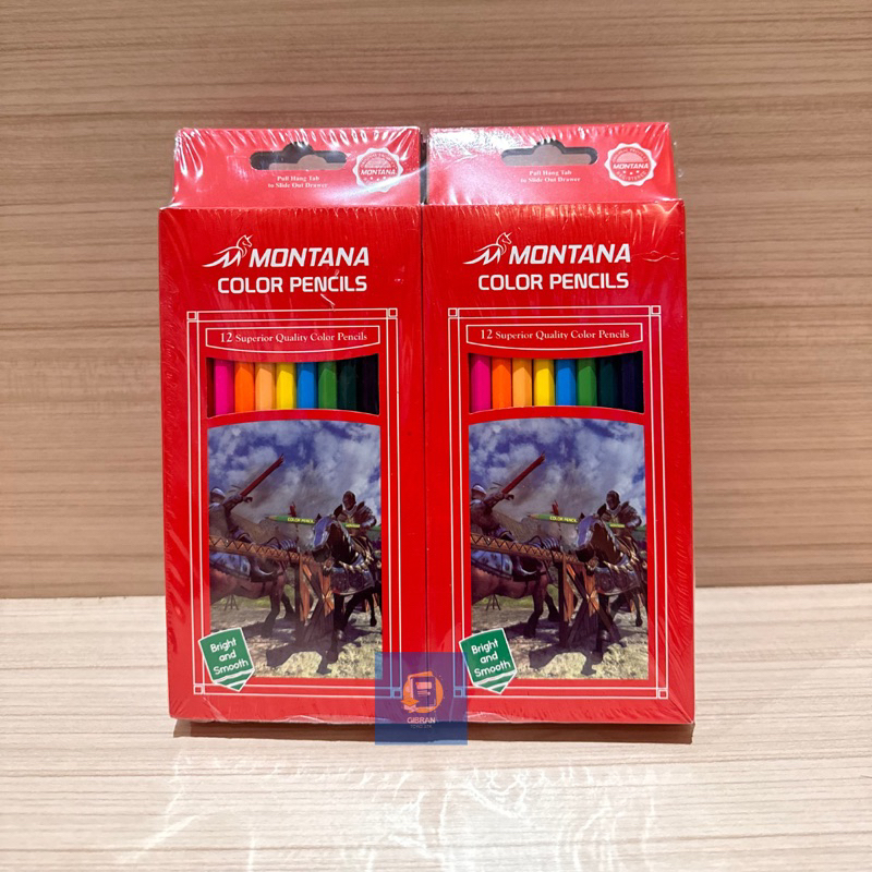 

Pensil Warna Panjang Montana 1 Set 12Warna