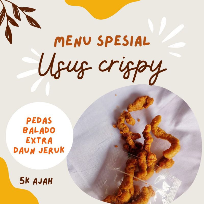 

USUS AYAM CRISPY