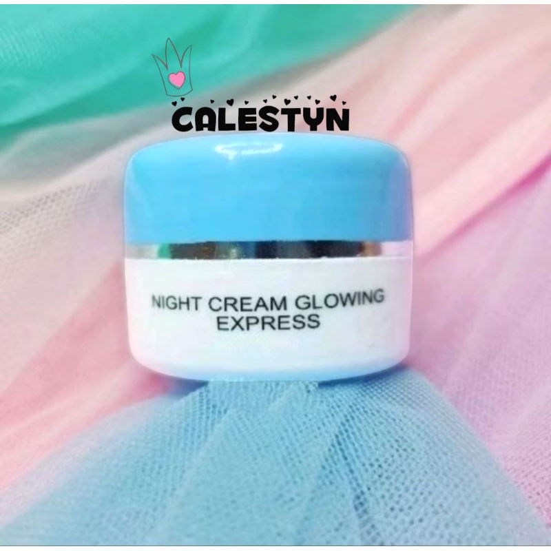 NIGHT CREAM GLOWING EXPRESS / KRIM MALAM GLOWING EXPRESS