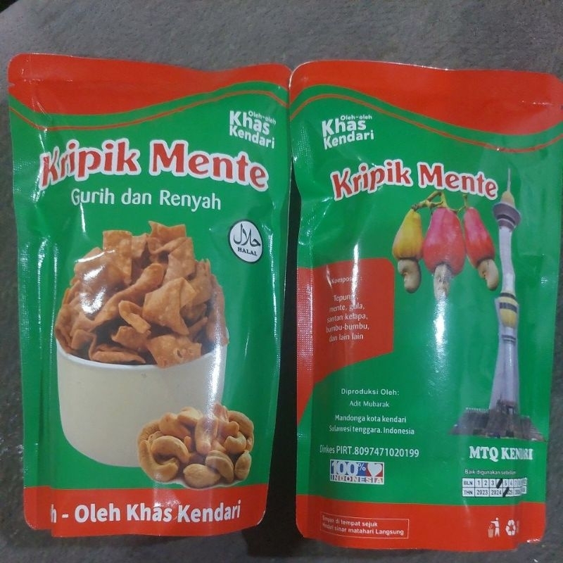 

Keripik Mente Kendari