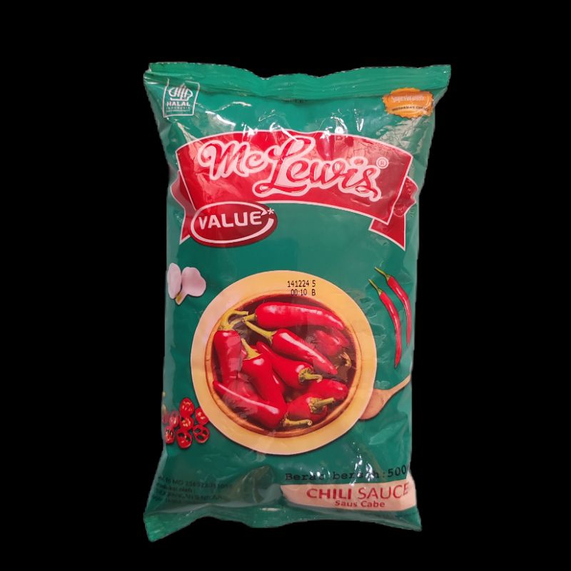 

McLewis Chili Sauce 500gr