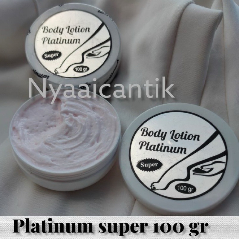 HB PLATINUM SUPER 100gr / LOTION PLATINUM SUPER 100gr / BODY LOTION PLATINUM