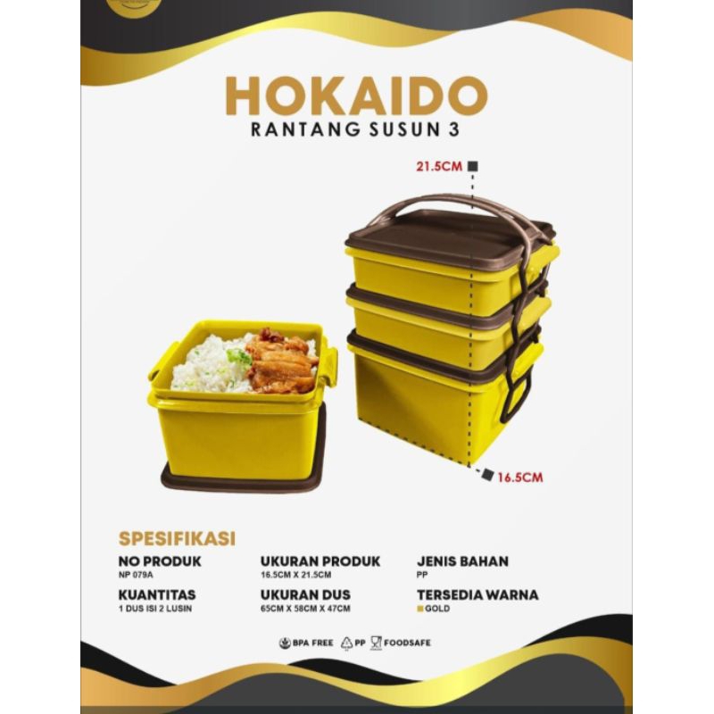 RANTANG HOKAIDO 3SUSUN