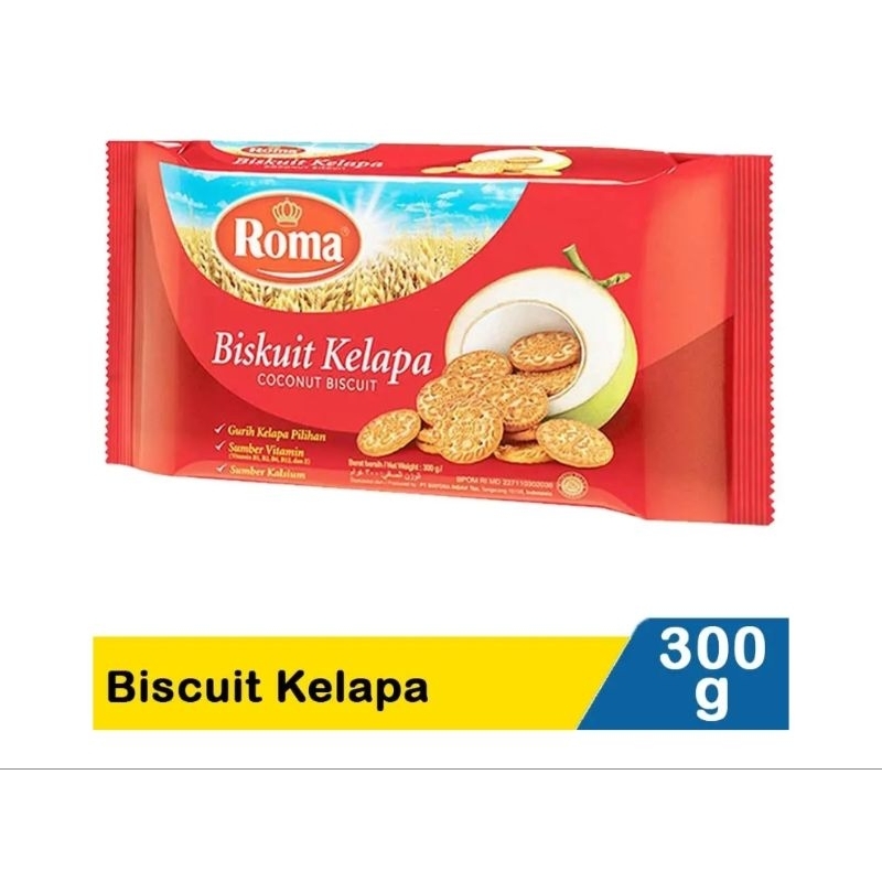 

Roma Biskuit kelapa 300gr