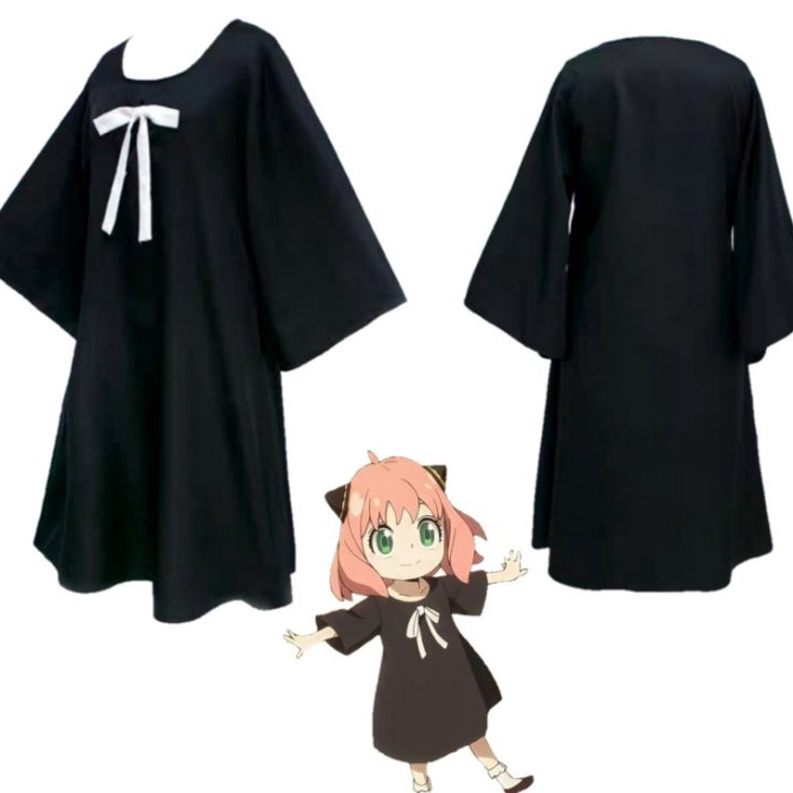 Japanese Costume Cosplay ANYA FORGER SPY X FAMILY Anak  Dewasa Seifuku Jepang Imperial Scholar Cospl