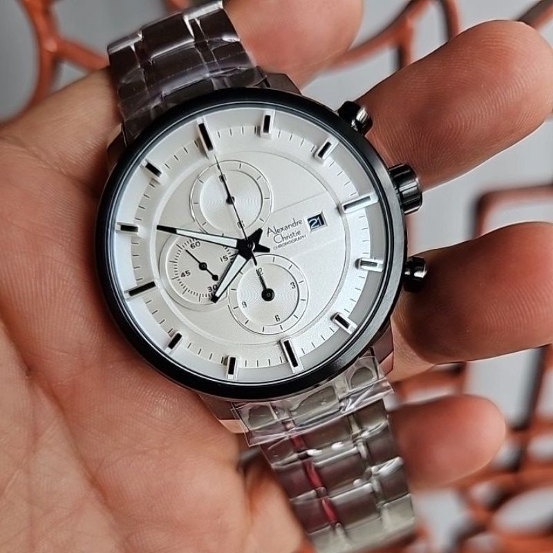 jam tangan pria sport ALEXANDRE CHRISTIE 6323 MCBTBBASL