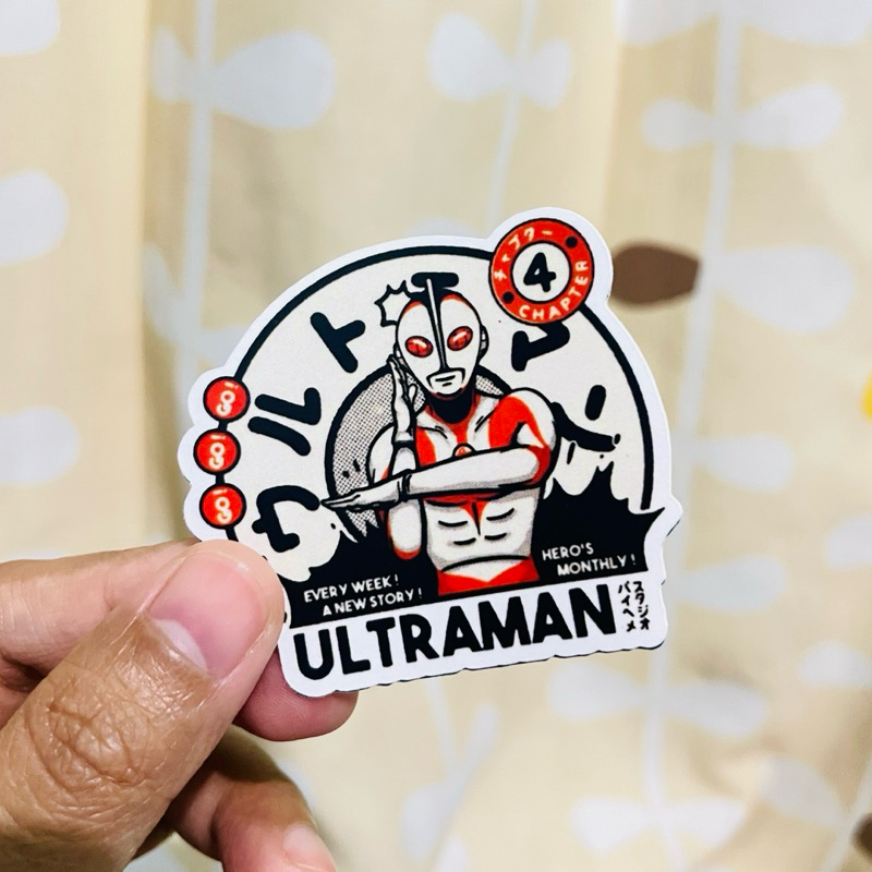 

Stiker ULTRAMAN | Japan Sticker | Sticker Aesthetic | Stiker Vinyl Waterproof