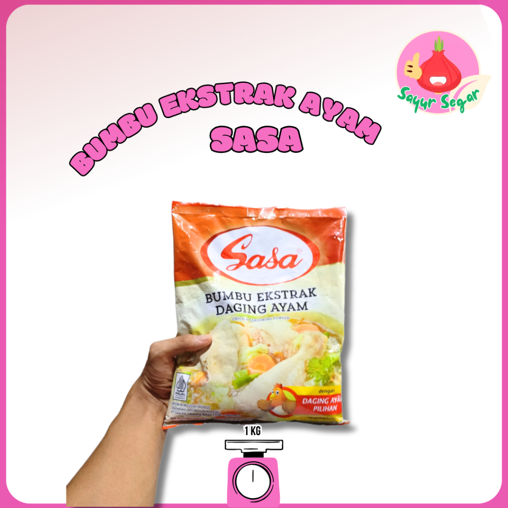 

Sayur Segar - Sasa Bumbu Ekstrak Ayam 1 kg / Chicken Seasoning