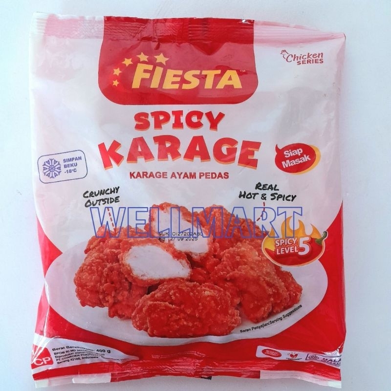 

Fiesta Spicy Karage 400g Karage Ayam Pedas