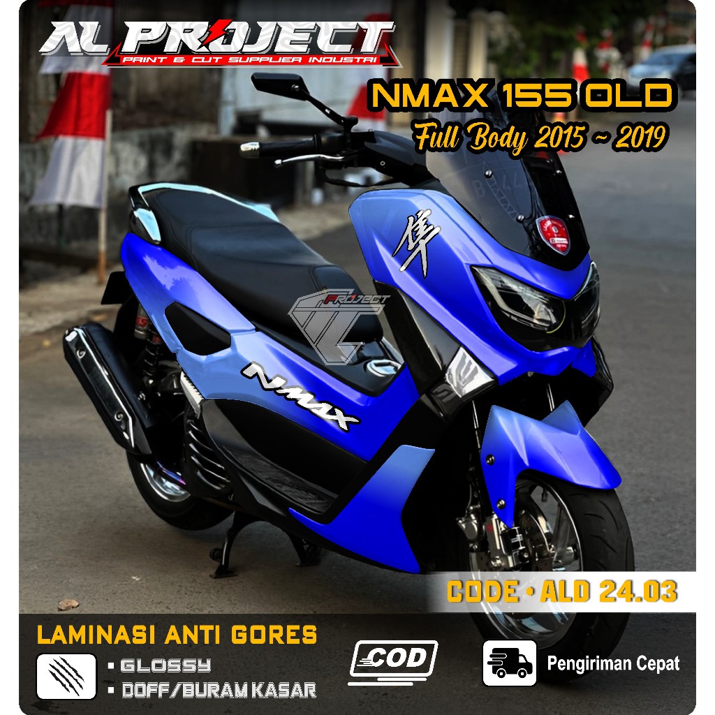 (COD) Decal Sticker Nmax Old Full body Gradasi Nmax Lama 2015 2016 2017 2018 2019 Dekal Stiker Varia