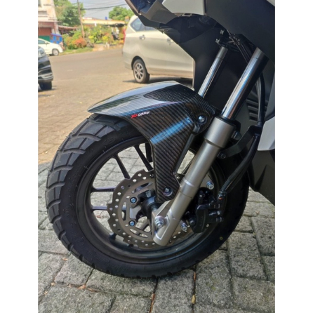 Spakbor Depan Honda ADV 160 ADV 150 Carbon Kevlar Spakbor ADV 160 ADV 150 Carbon