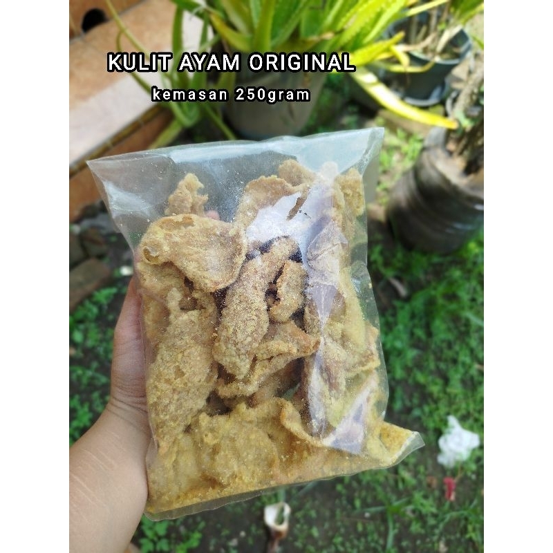 

KRIPIK KULIT AYAM PEDAS DAN ORIGINAL