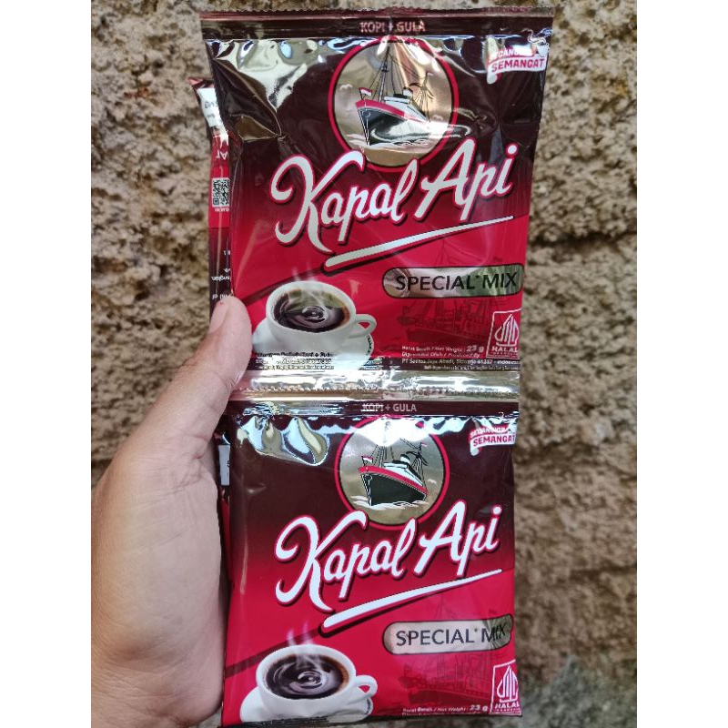 

Kopi Kapal Api Special Mix 1 Renceng isi 10 Sachet