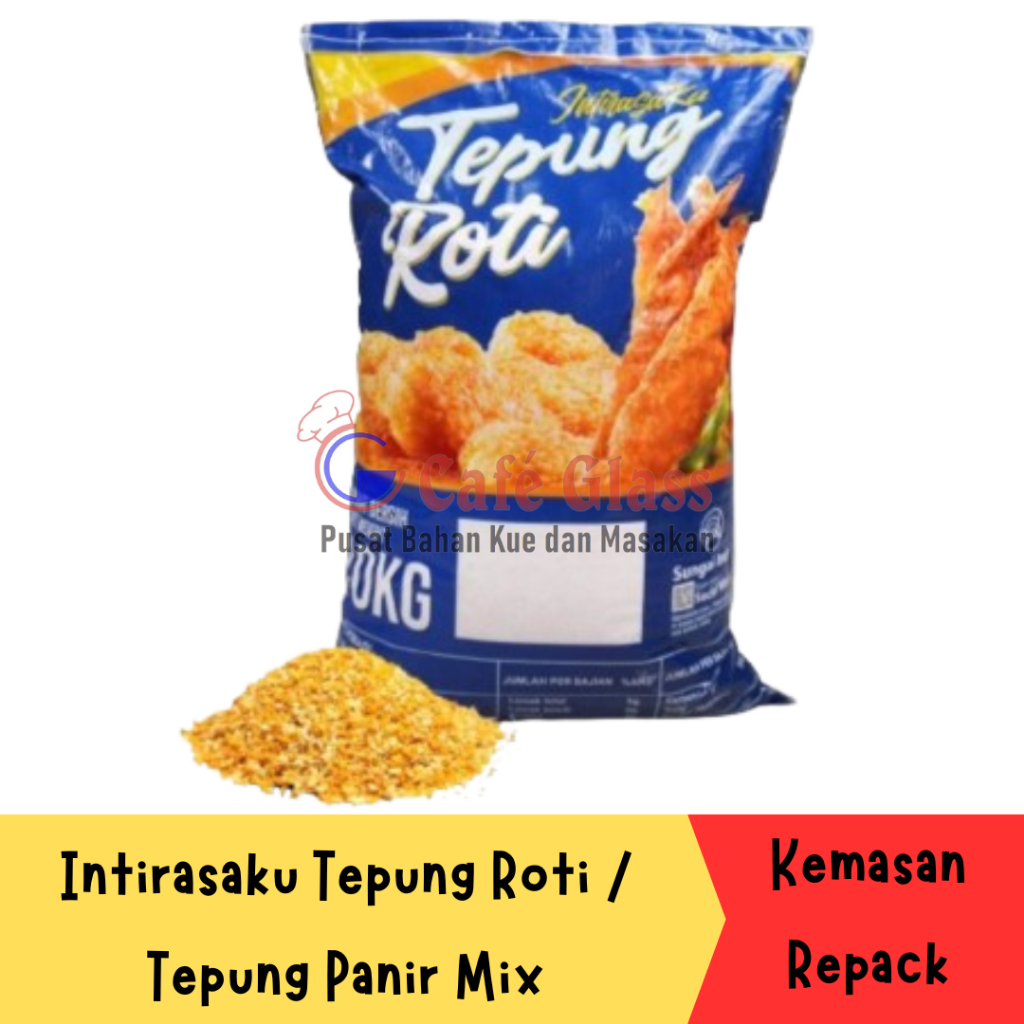 

Intirasaku Bread Crumbs/Tepung Roti Mix Repack-500Gr