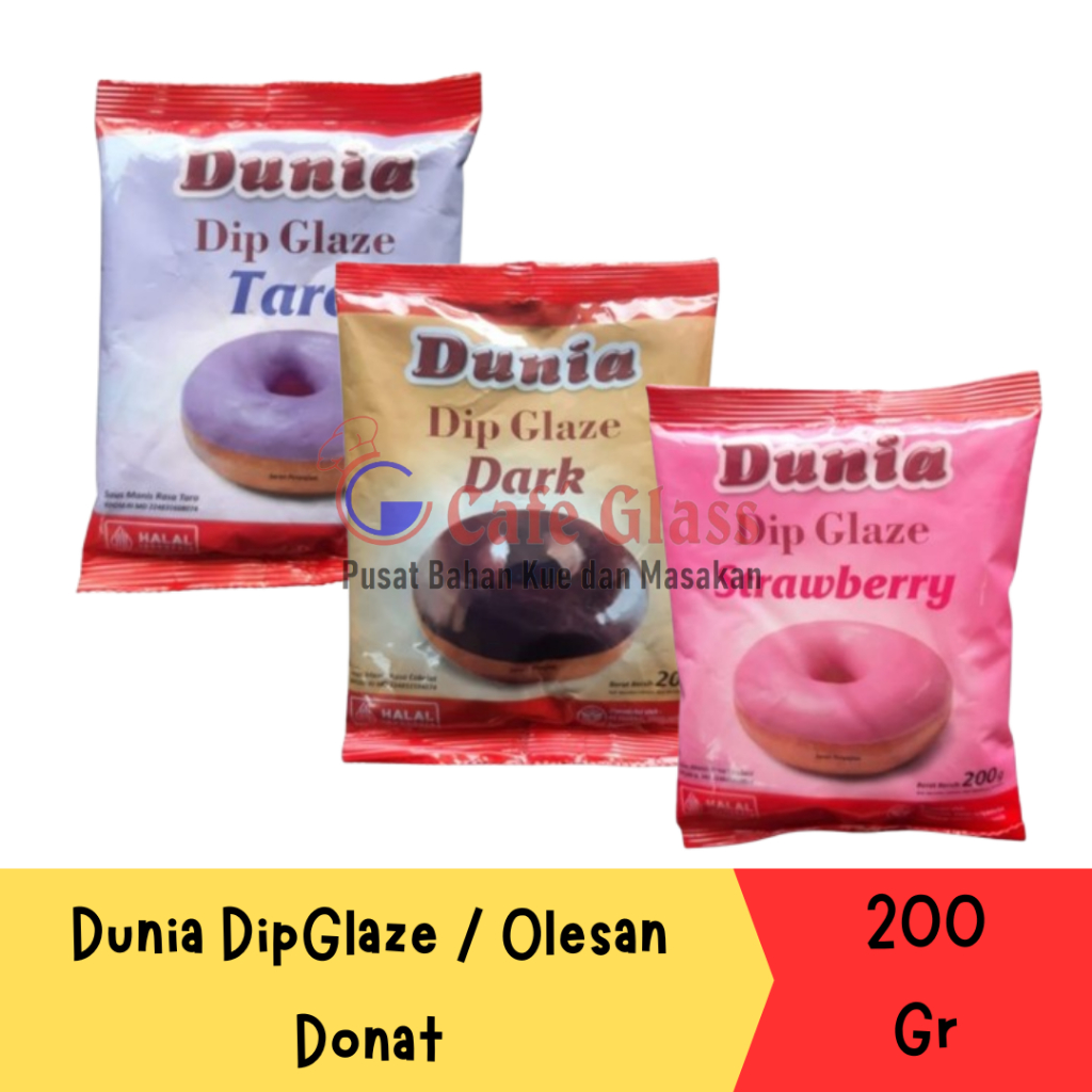 

Dunia DipGlaze / Topping Donat / Olesan Donat-200Gr