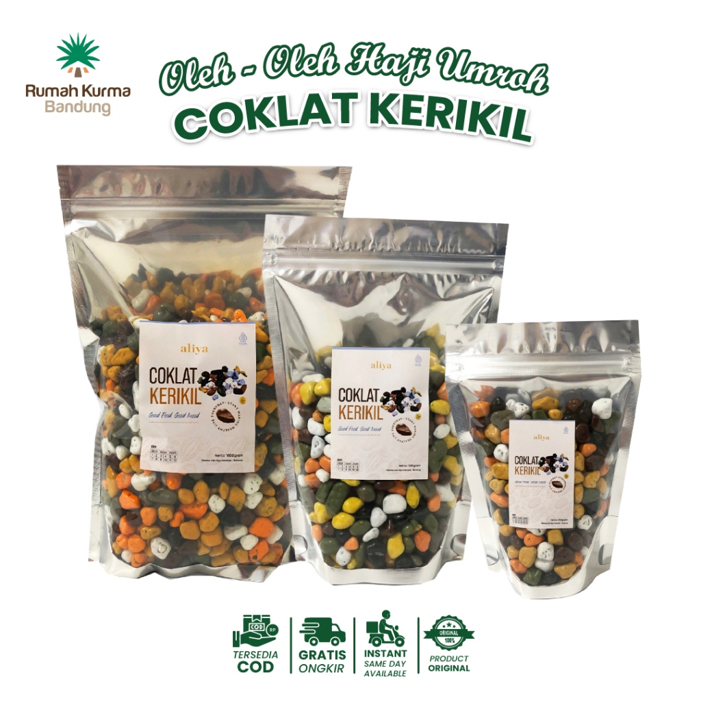 

Coklat Batu Kerikil - Cokelat Krikil Cemilan Oleh-Oleh Haji Umroh - Coklat Arab Turki