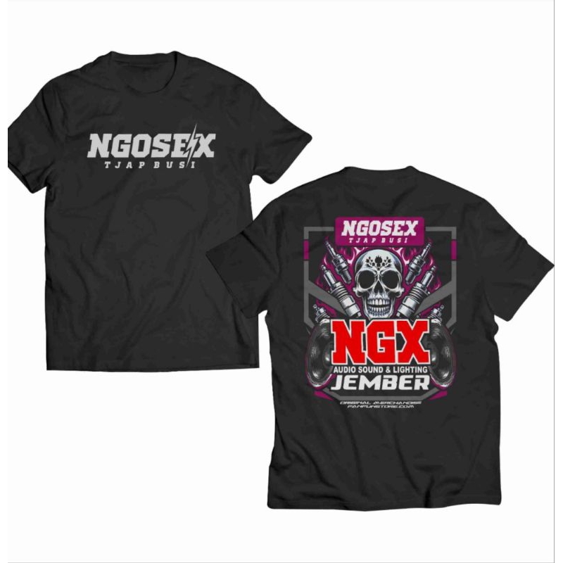KAOS NGX AUDIO JEMBER - SABLON MENYALA -  KAOS NANDA AUDIO KAOS NGX TJAP BUSI