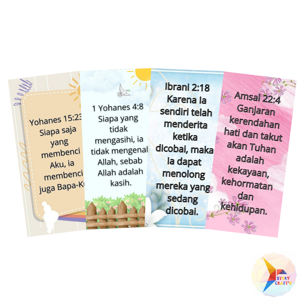 

Pembatas Buku Ayat Emas Alkitab Tema Takut Akan Tuhan