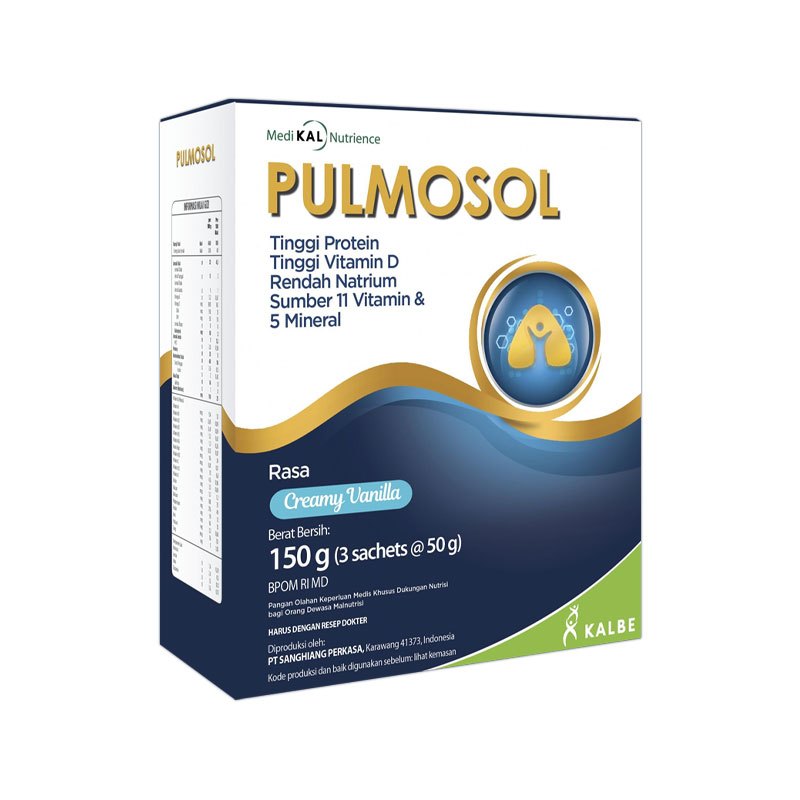 

Pulmosol Rasa Creamy Vanilla 150 g