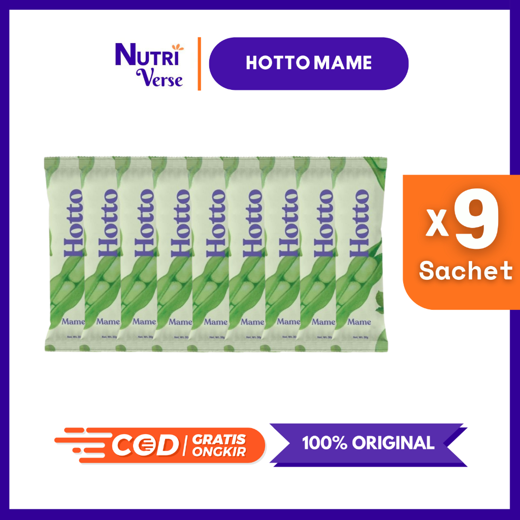 

9 Sachet Hotto Mame | Multigrain Protein with Edamame