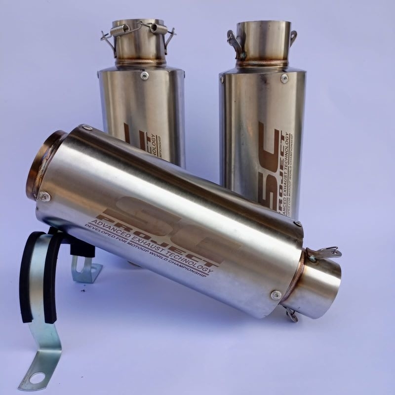 Knalpot Racing Silenser SC Project Titan  Silincer SC Project Titan. Slenser SC Project Titan Jaring