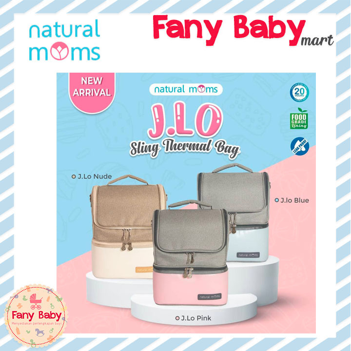 NATURAL MOMS J.LO COOLER BAG SERIES (FREE 2 ICE GEL PACK)