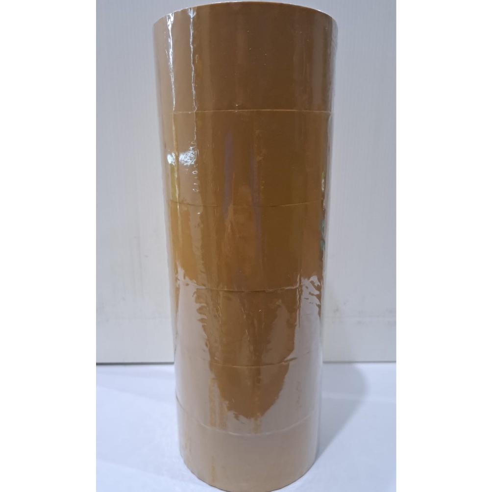 

KODE J66R LAKBAN SELOTIP SELASIBAN COKELAT WINTER 45 MM x 9 YARD 6 PCS