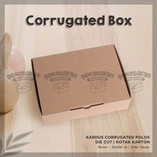 

Kardus Corrugated 21x15x6 CM | Die Cut | Kotak Karton | Box Packing Souvenir Pizza